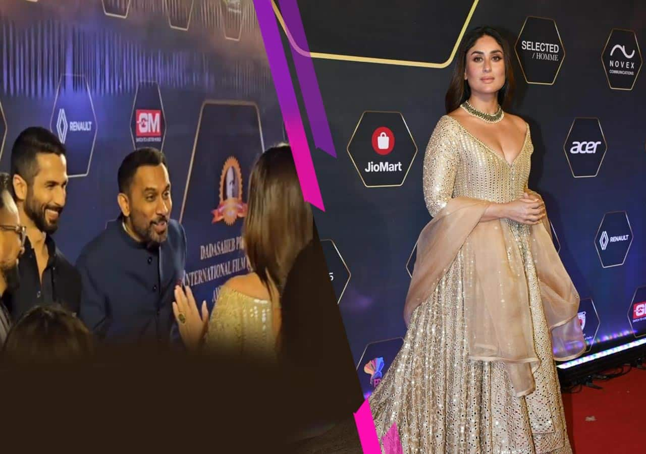 Dadasaheb Phalke Awards 2024: Did Kareena Kapoor Khan ignore Shahid Kapoor at the red carpet? [Watch]