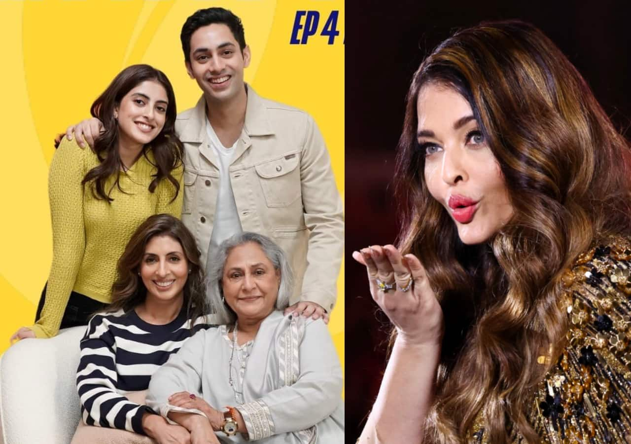 Agastya Nanda joins Navya Naveli, Jaya Bachchan, Shweta for the podcast; netizens demand to see Aishwarya Rai Bachchan next