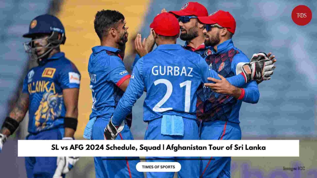 SL Vs AFG 2024 Schedule, Squad Times Of Andhra Latest News Updates