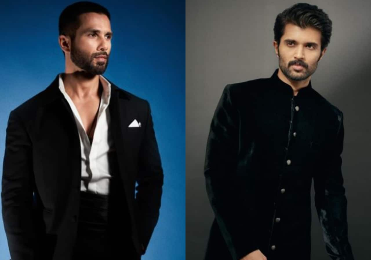 Shahid Kapoor kisses Vijay Deverakonda, thanks him for doing Arjun Reddy in adorable manner