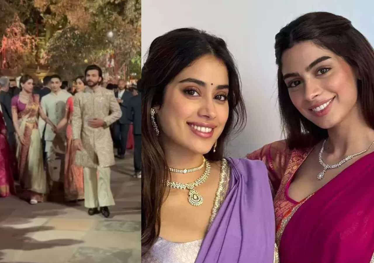 Anant Ambani, Radhika Merchant pre-wedding: Janhvi Kapoor, Khushi Kapoor feul dating rumours with Shikhar Pahariya, Vedang Raina again [UNMISSABLE video]