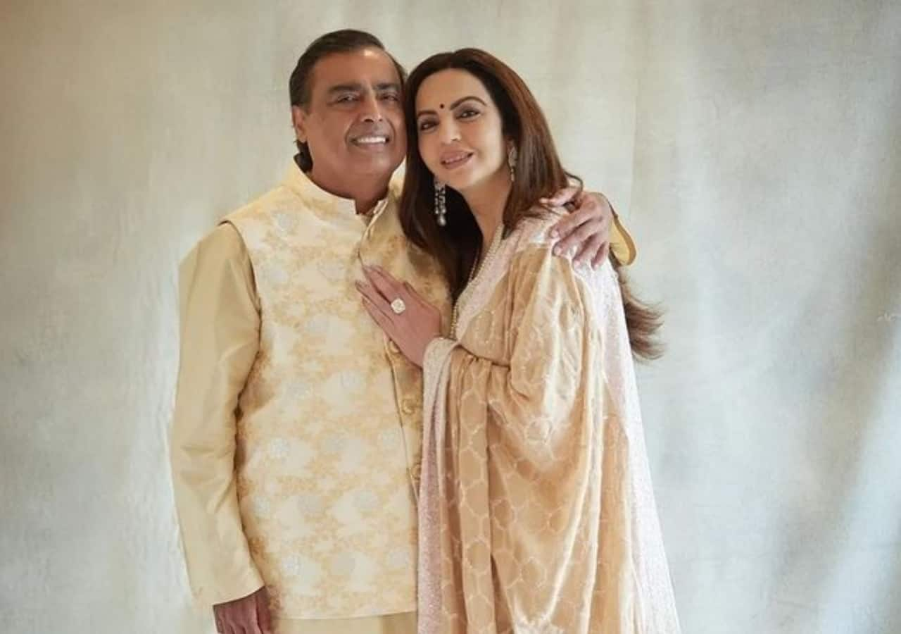 Mukesh Ambani, Nita Ambani channeling their inner DONS at Anant Ambani, Radhika Merchant