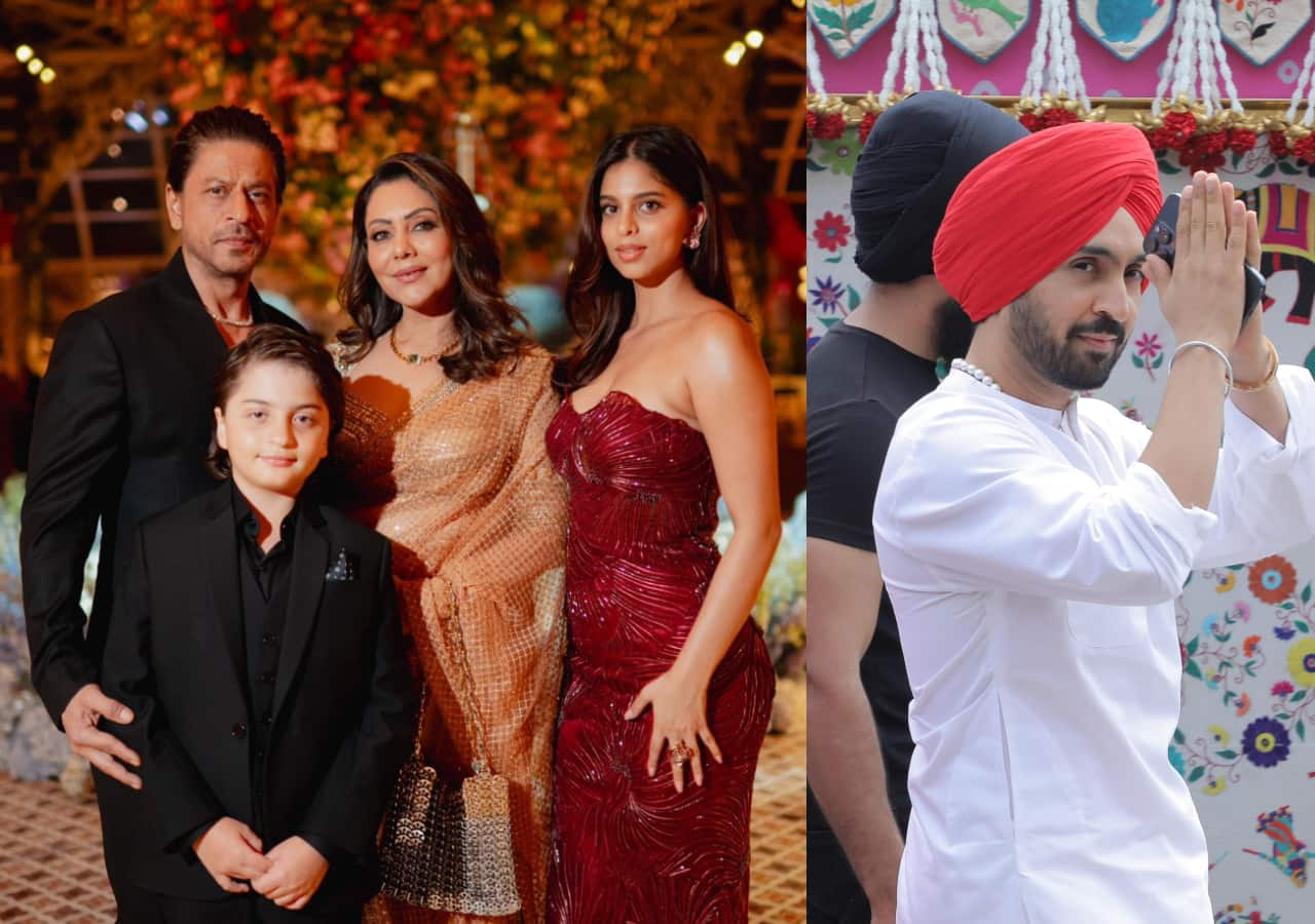 Anant Ambani, Radhika Merchant pre-wedding: Diljit Dosanjh makes Shah Rukh Khan, Suhana Khan grove to his tunes