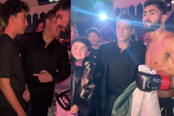 Salman Khan meets Sanjay Dutt