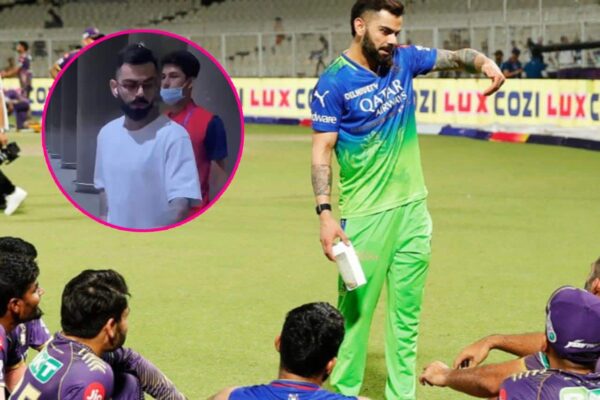 Virat Kohli gives THIS reaction when paparazzi tells him he was NOT Out in his recent match with KKR [Watch]